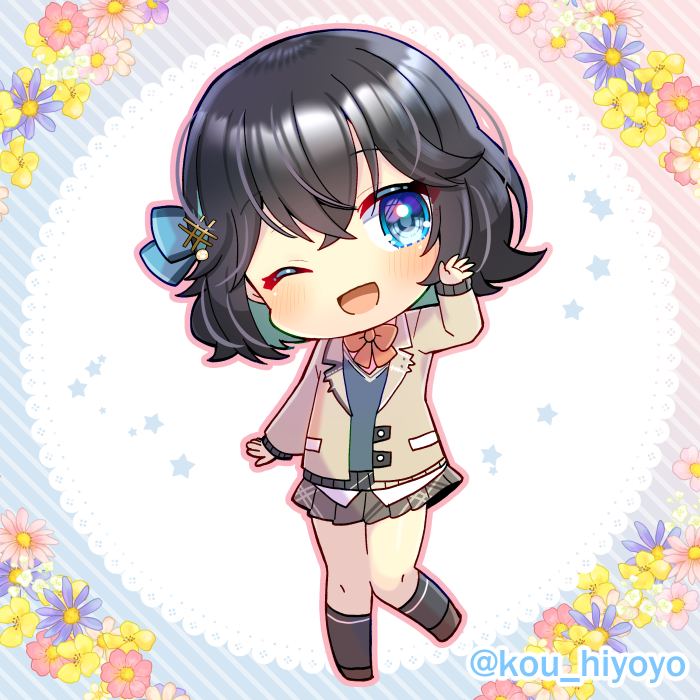 「モカちゃん、お誕生日おめでとうっ #宮舞モカ誕生祭2026 #宮舞モカ」|ヒヨヨ@skeb募集中のイラスト