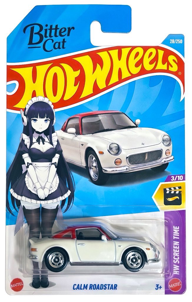 Higeoyazi084's tweet image. 「創作キャラ•オリジナルカーをブリスター化」第二弾

※注意 AI編集した物で実在しません
※ ⚠️Note: This image has been edited with AI and is not real

以前投稿したオリジナル車両のホットウィール化の第2弾です。上手く出来ました☺️

 #ホットウィール  #HotWheels  #GrokAI  #オリジナルカー