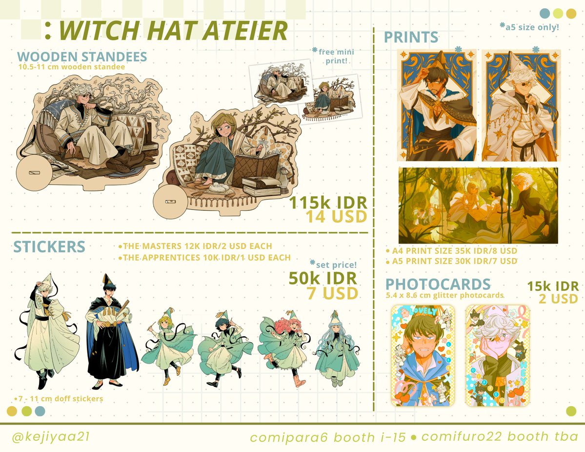 kez!! 🍉| COMIPARA 6 BOOTH I-15! tweet media