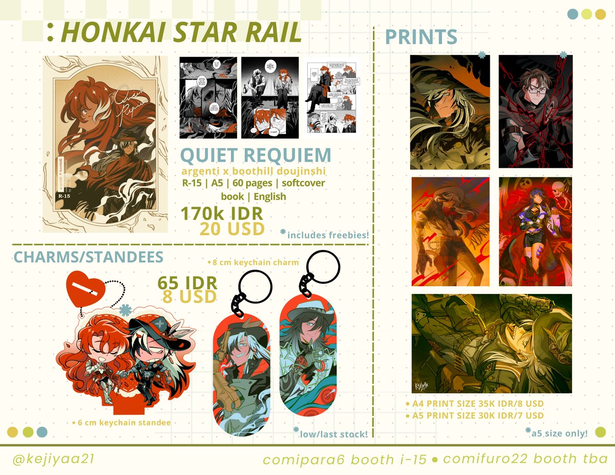 kez!! 🍉| COMIPARA 6 BOOTH I-15! tweet media