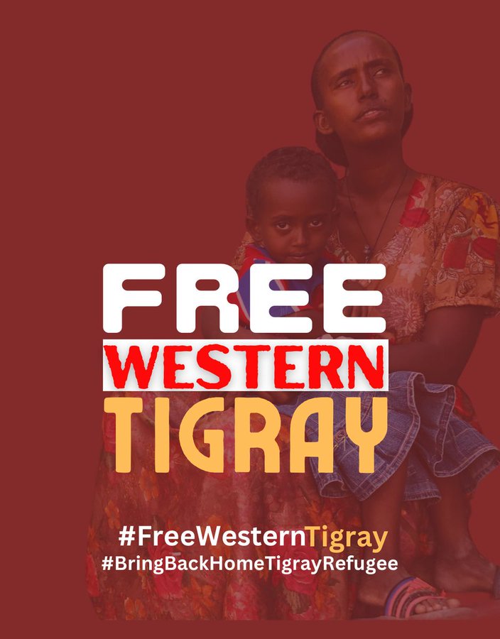 HadguAbel14760's tweet photo. Day 1958 of the #TigrayGenocide:

Nearly one-third of #Tigray’s territory remains under occupation. More than two million #Tigrayan IDPs are displaced, trapped in temporary shelters without the conditions necessary for safe and voluntary return.

#AmharaOutOfTigray https://t.co/frmKPKhIXG