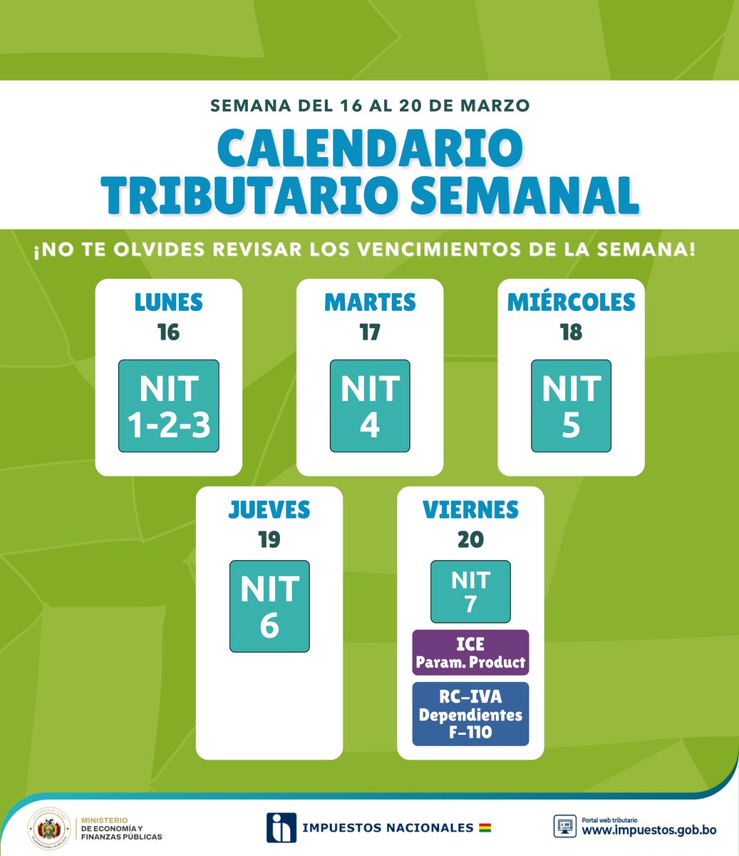 Impuestos Nacionales tweet media