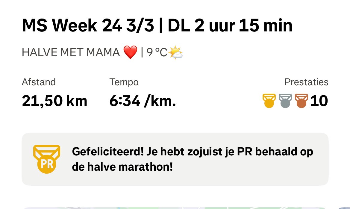 Lekker zondagje wel. 

#hardlopen