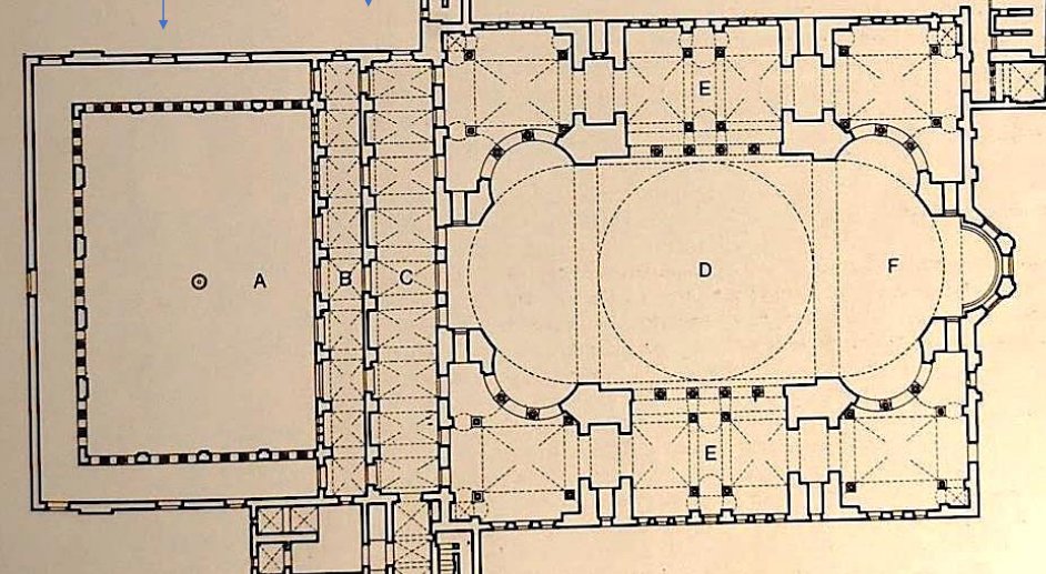 pensant en la puta merda d'absis que van fotre a santa sofia en comparació amb lo totxo que era l'edifici loool