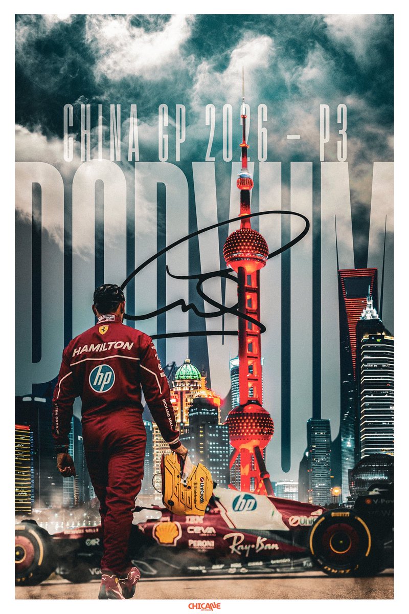 artchicane's tweet photo. 🥉 Shanghai’da bir efsane yine podyumda.
Lewis Hamilton, China GP’de P3!

🔗 Poster: https://t.co/aqzg5nl0Nt

#F1 #Formula1 #ChineseGP #ChinaGP #ShanghaiGP #LewisHamilton #Hamilton #TeamLH #MercedesF1 #F1Art #F1Design #Motorsport #MotorsportArt #F1Fans https://t.co/gKgdWkErvs
