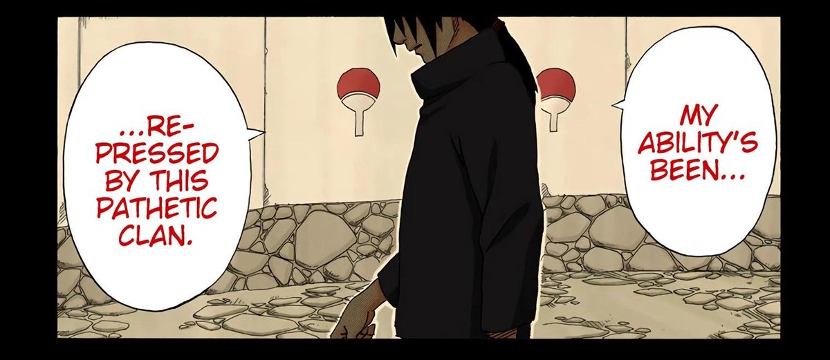Plus je vieillis plus je comprends Itachi quand il disait : "mon talent se flétrie à force de rester dans ce clan minable"