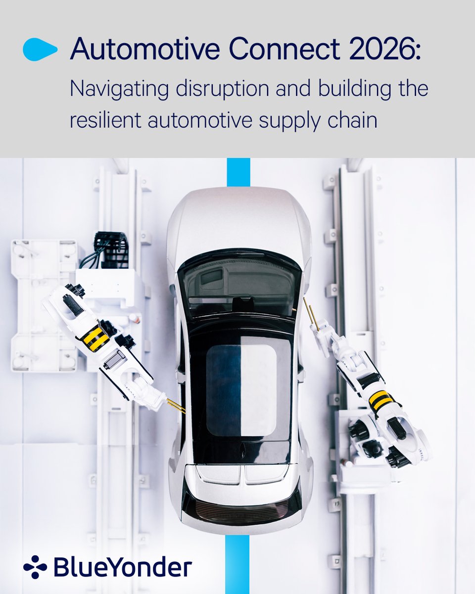 AMartenot's tweet photo. Auto supply chain's new era: AI planning, multi-tier visibility vs. EV shift &amp; volatility. Automotive Connect 2026 recap 👉 https://t.co/fXNfgJ05br
 #AutoSCM #AI #SupplyChain #BlueYonder #automotive #AutomotiveSupplyChain https://t.co/eoEUGL5nI2