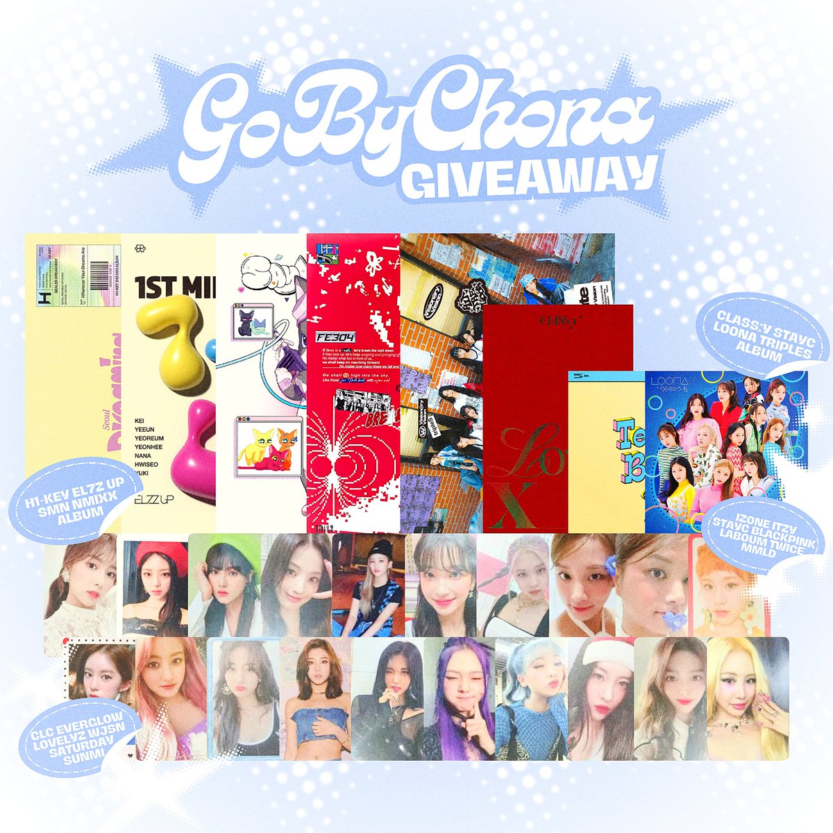 GO PO tripleS QWER LATENCY KEP1ER RESCENE KIOF INA tweet media