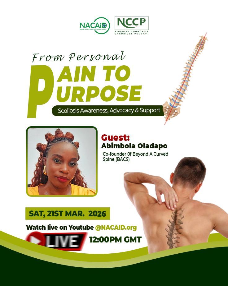Guest Spotlight: Abimbola Oladapo
Advocating scoliosis awareness across Nigeria.