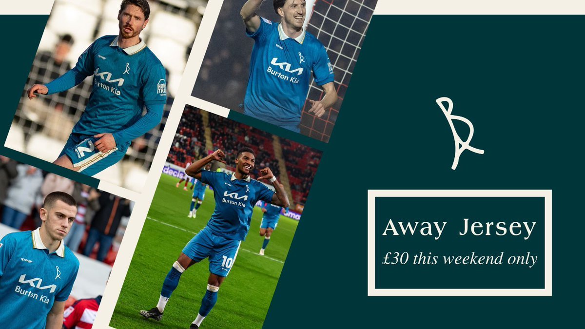 burtonalbionfc's tweet image. There's just twelve hours left on our Away Jersey #FlashSale 🚨

All sizes for £30 - available online only until midnight.

🛒 buff.ly/JvdX9Hb
#TheBrewers