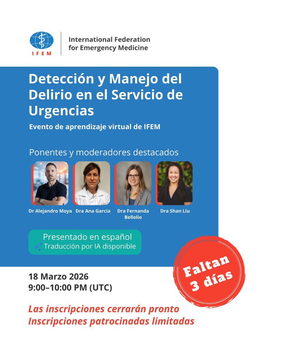 International Federation for Emergency Medicine tweet media