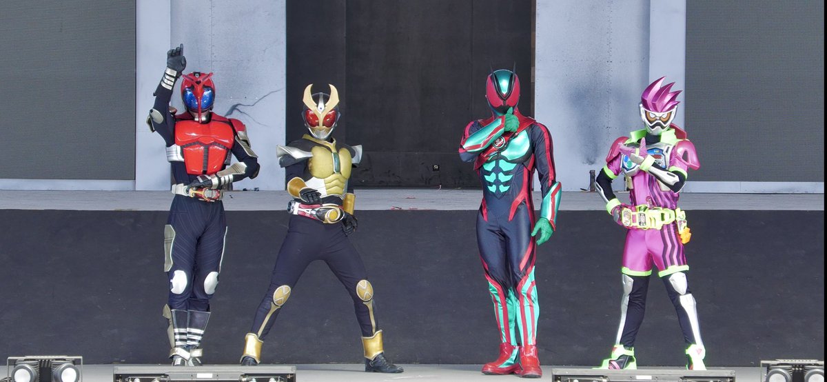 本日はグリーンランドの仮面ライダーゼッツスペシャルショー！ ゼッツ