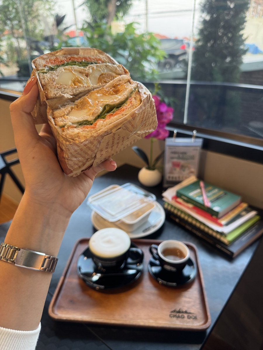 Nene_kace's tweet photo. Today is chill. ☕️🥪 https://t.co/6XwRpxV3KQ