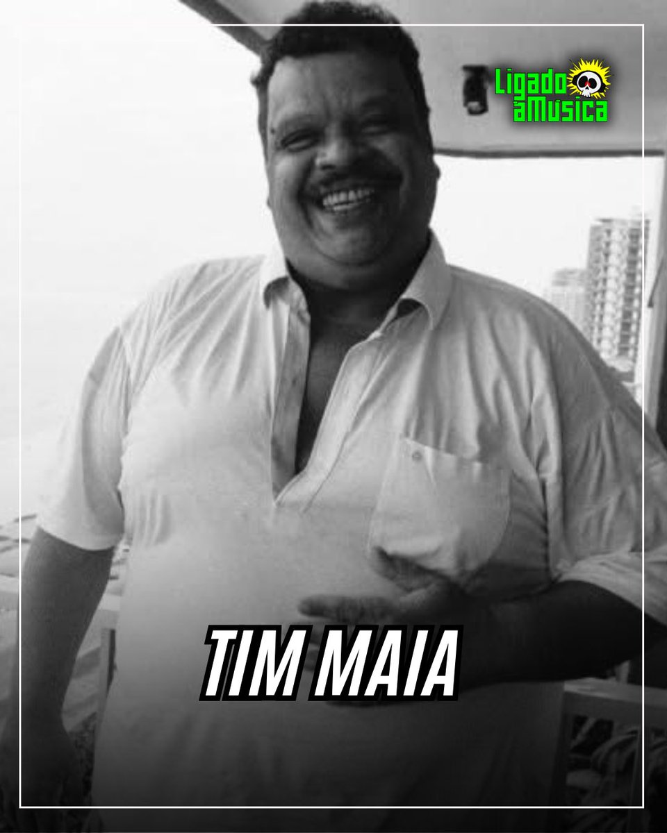 LigadoaMusica's tweet photo. Há 28 anos, morria o cantor Tim Maia após sofrer uma parada cardíaca. Ele tinha 55 anos.
#RIP #timmaia #ligadoamusica https://t.co/49xUTHRfyh
