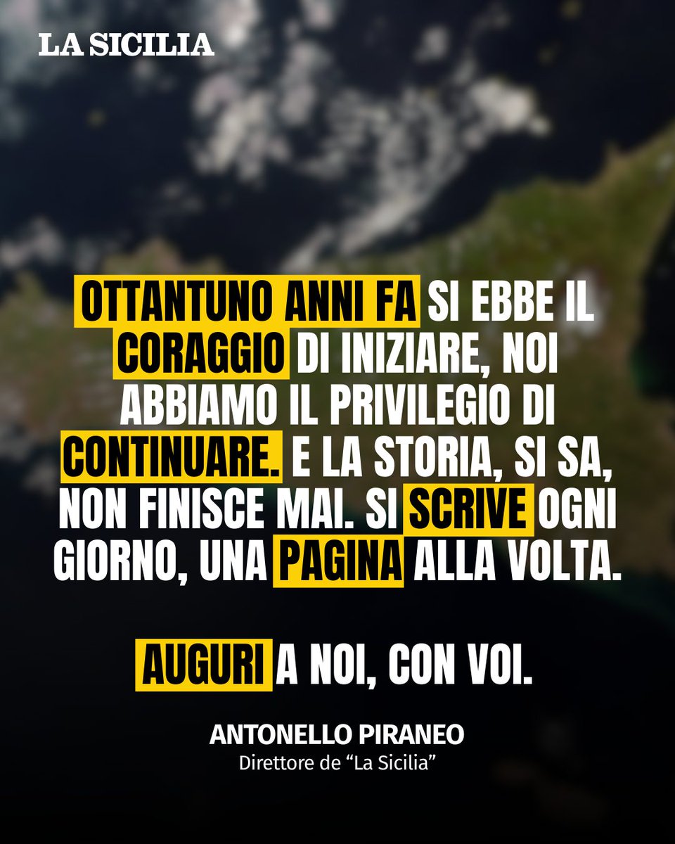 La Sicilia tweet media