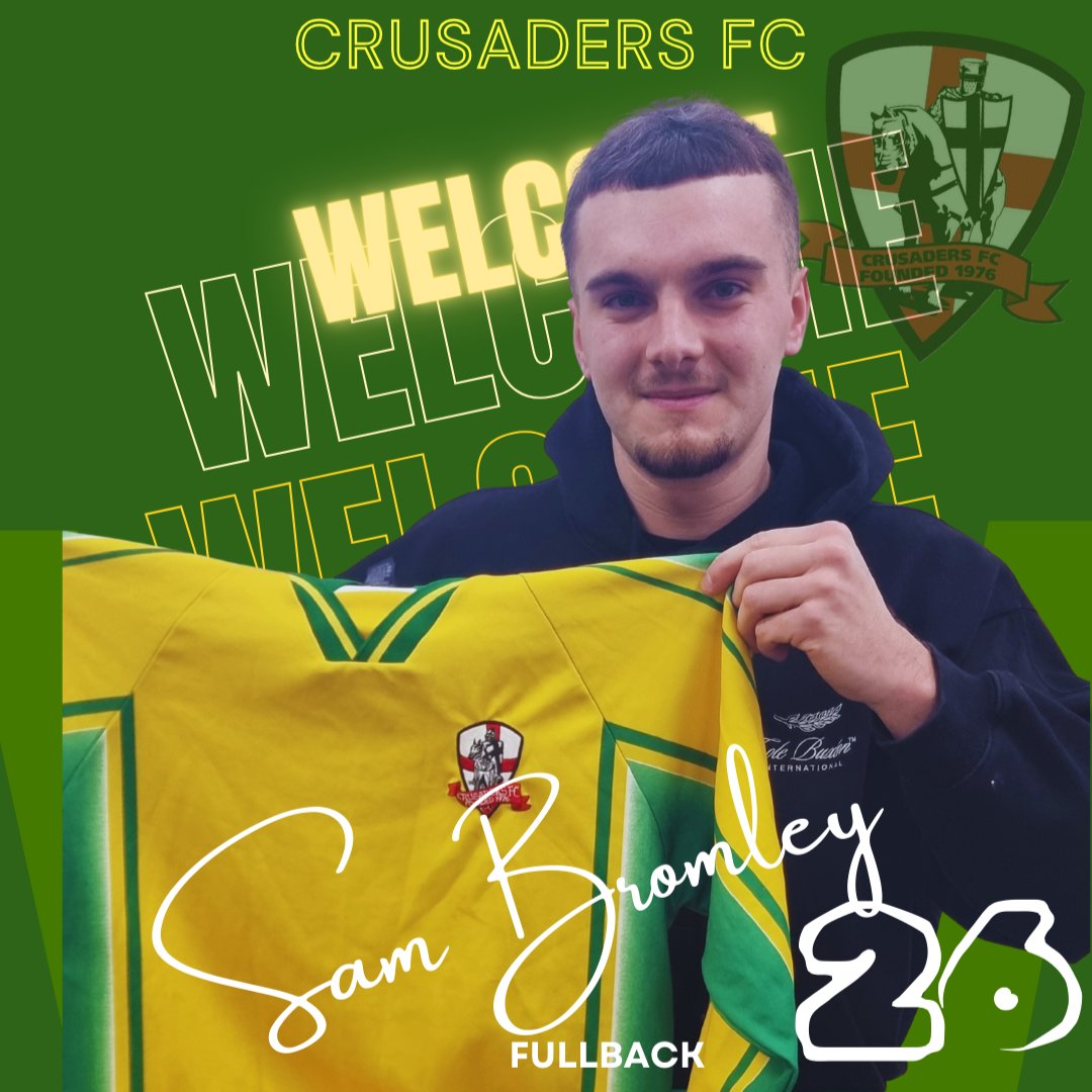Here we come! our old pal Sam decided the team needs some strength in the back line. Welcome back Sam. We hope to see you on Saturday. Sam returns to Crusaders after a short break. Much needed strengthening of the team. Watch this space all!