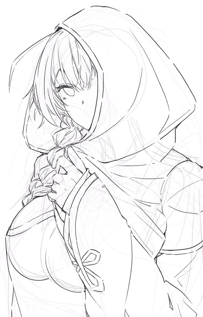 美しさある線画wip