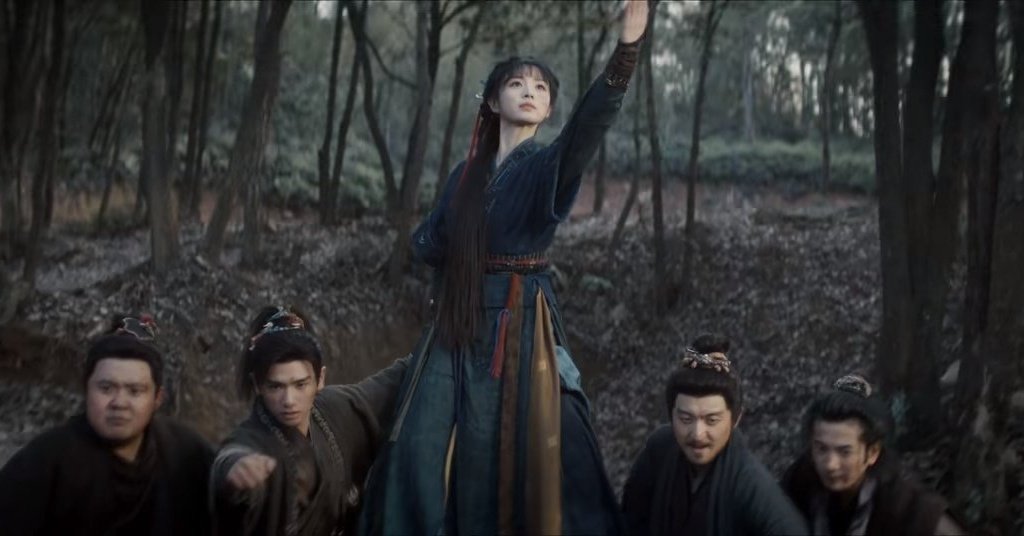 usernotnaming's tweet photo. girl said lets be humble and then striked a pose shouting 'northwest pig slaughter squad' along with her four musketeers in the most dramatic way possible I LOVE HER 😭 https://t.co/yw5q8X6ydV