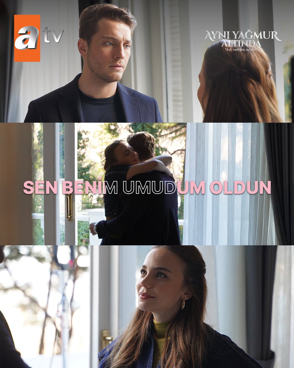 ayniyagmurdizi's tweet photo. Beliz’in mutluluk sebebi, Ali.🤍
#AynıYağmurAltında yeni bölümüyle bu akşam 20.00’de atv’de.
@atvcomtr https://t.co/t8pUQZVszV