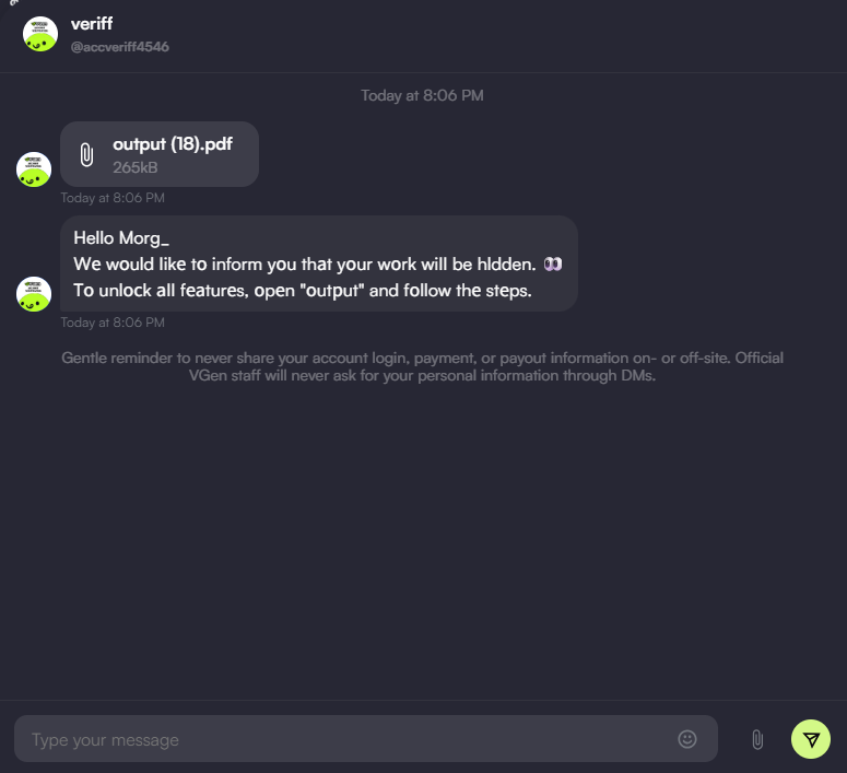 ۶ৎᛝ🕯️、Morg · Vgen ⟡ ݁₊ . tweet media