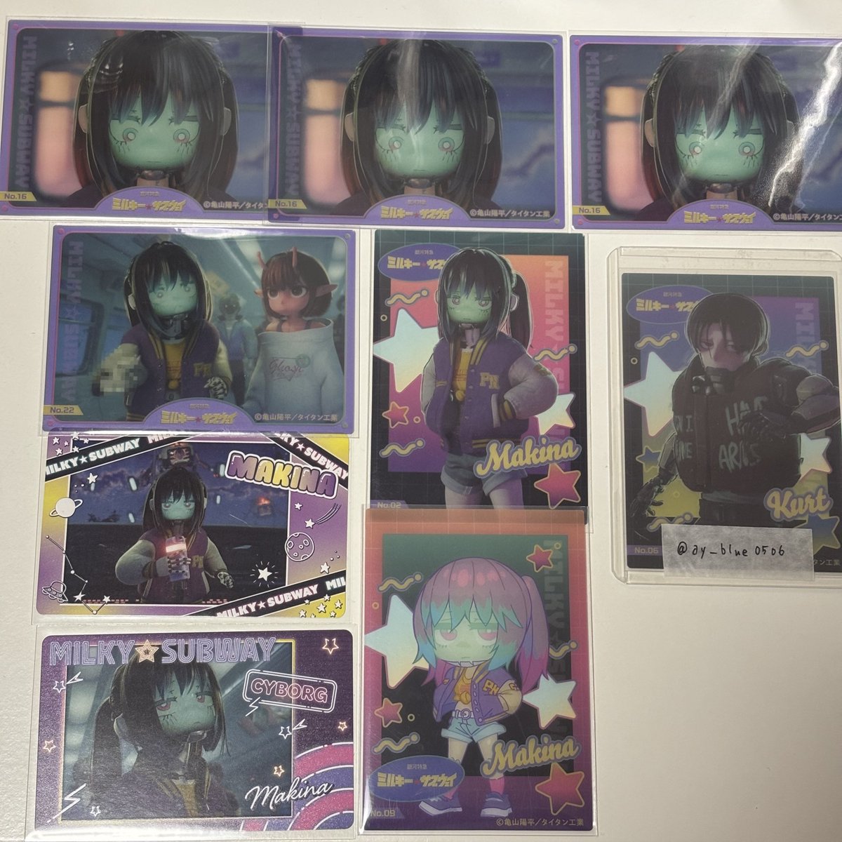ay_blue0506's tweet photo. 【交換 譲渡 買取】 ミルキーサブウェイ クリアカード スナップマイド グッズ

譲: 画像
求: 定価+送料or同異種 カート

交換の場合、比率違い可能(当方が複数提供)

マックスは1:1交換or オータム(クリアシート220円)含めての譲渡

⬇️続きはツリー https://t.co/I9W33wX73Y