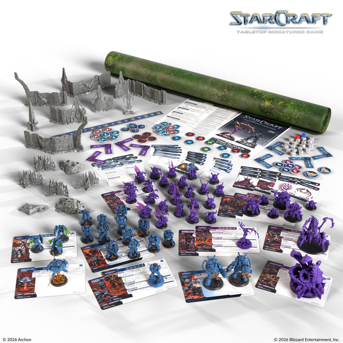IOYokohama's tweet photo. StarCraft Tabletop Miniatures Game

予約受付開始。
Two Player Starter Set Founders EditionはPre-Order限定をお買い逃しなく！

#StarCraftTMG https://t.co/MWxjhxxzrD