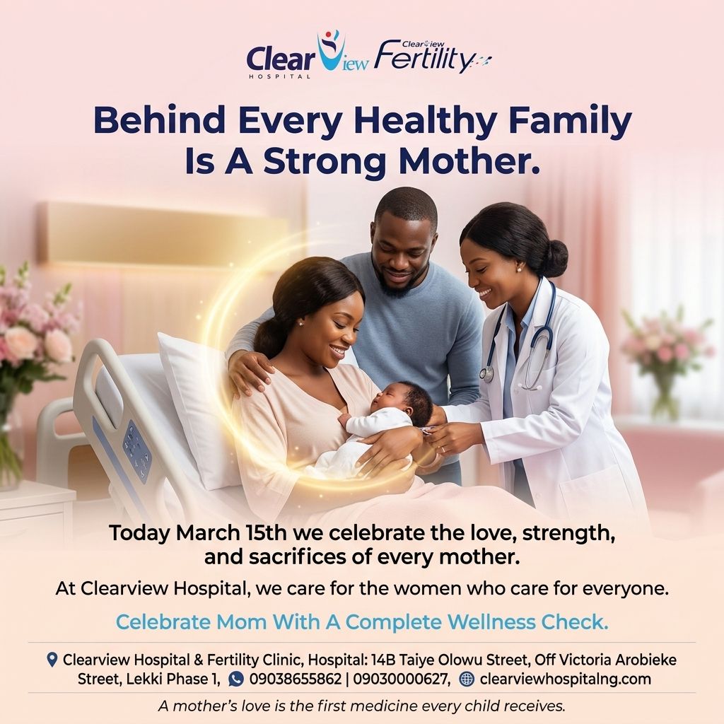 ClearviewHosp's tweet photo. Today, we celebrate the strength, love, and quiet sacrifices that define motherhood. 💛
#MothersDay #ClearviewHospitalandFertility #IVF #IUI #gynecology #motherandchild https://t.co/0lR9xnRmIA