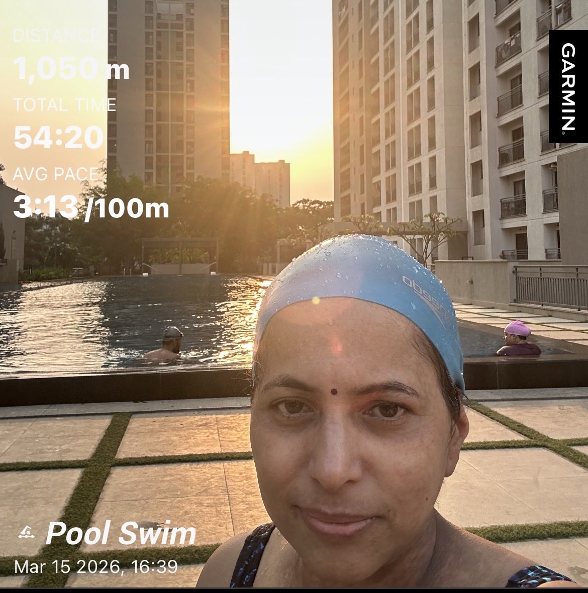 NagavidyaR's tweet image. Recovery swim 🏊‍♀️ 1 km only 
Weekend done 😜😎
#Swim #Recover #Repeat