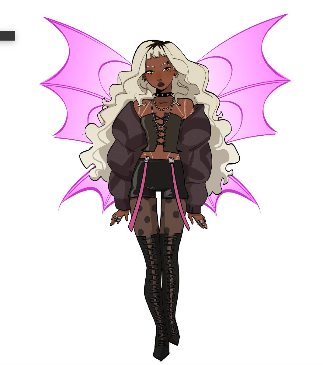 Bits (Pink Through the Night on WEBTOON ORIGINALS) tweet media