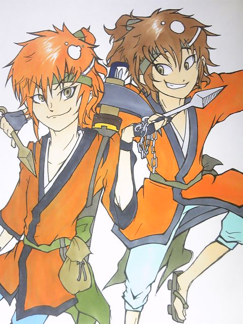 依と康もでてきた
最近描いてないね