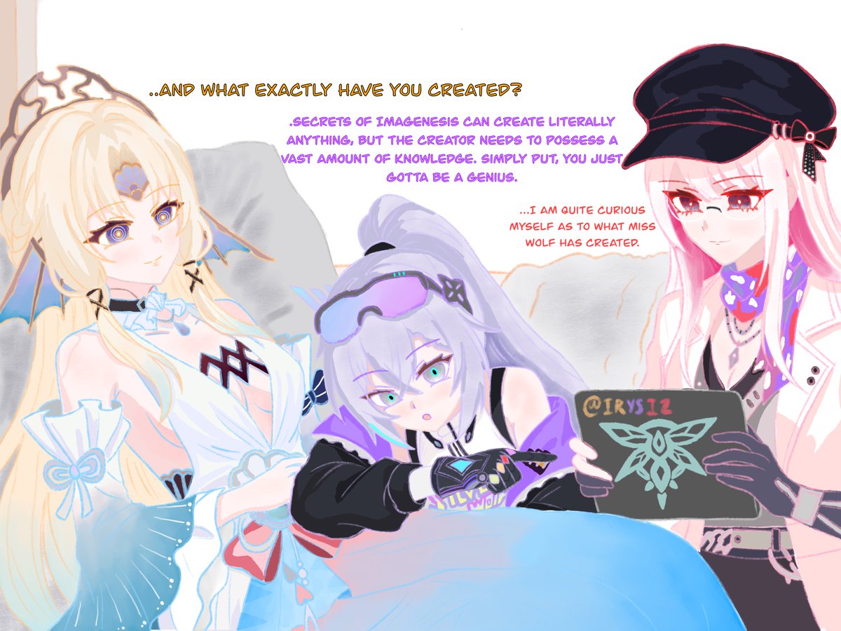 IrysIz's tweet image. 🫩#honkaistarrail #silverwolf #nihilux #pearl