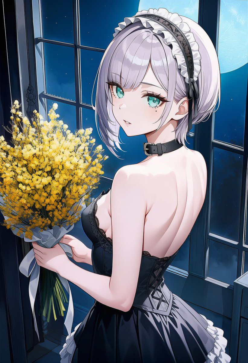 nerija_4's tweet photo. おやすみなさい、また明日🌼

 #おやすみVTuber  #VTuber準備中 https://t.co/SEh855yMha