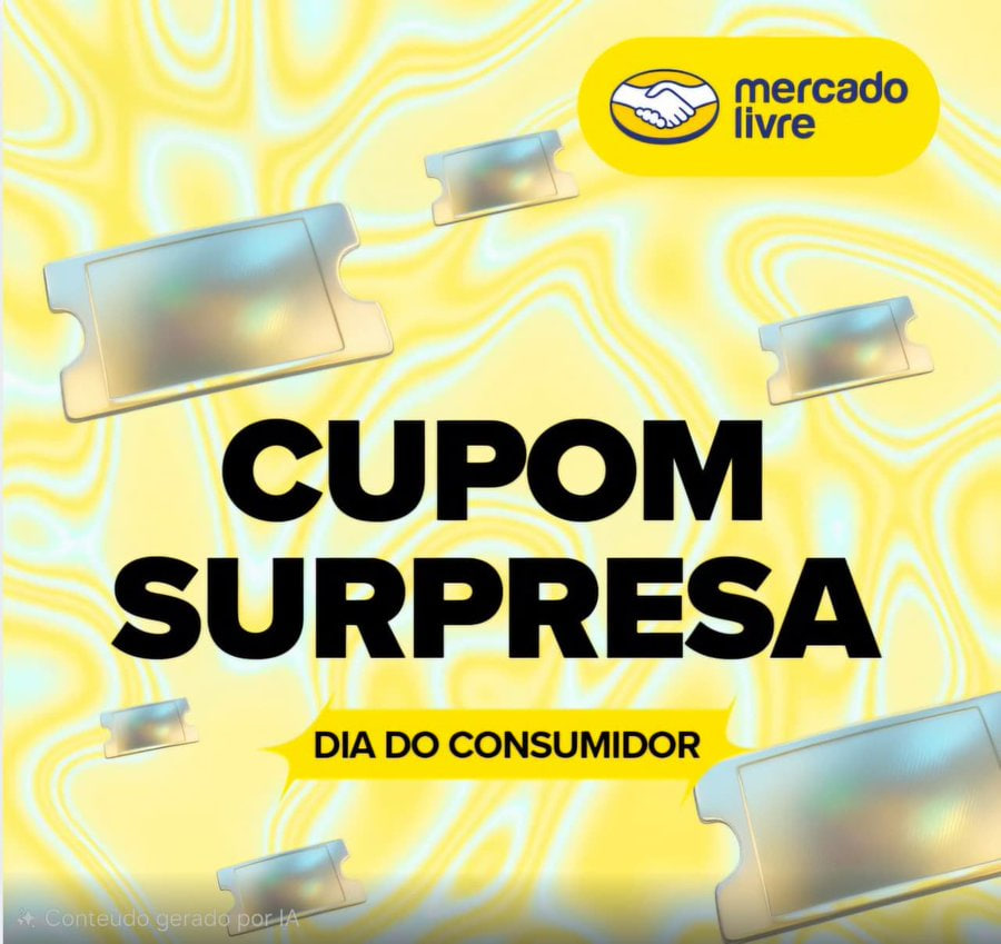 Novo cupom no Mercado Livre

🛍 Ative o cupom e compre por aqui:
mercadolivre.com/sec/18xihwe

🎟 M3L1PRATODOS - 20% OFF acima de R$79
💰 Desconto limitado a R$60

🎟 RECEBIDOSPAGO - 15% OFF acima de R$79
💰 Desconto limitado a R$50

🎟 15DENNISDJ - 15% OFF acima de R$79
💰 Desconto