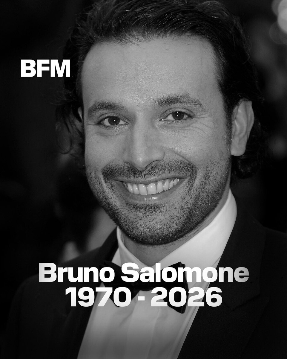 ⚫ Le comédien Bruno Salomone est mort à l'âge de 55 ans
 l.bfmtv.com/Kin0