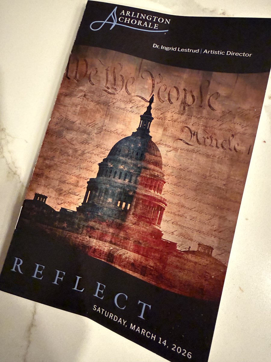 sbloomfield15's tweet photo. Kudos to ⁦⁦@arlingtonchoral⁩ for a moving performance celebrating our democracy.  “Love your neighbor as yourself and your country more than yourself” (Thomas Jefferson) what a thought provoking way to start our 250th celebration! https://t.co/gfTtexEPj6