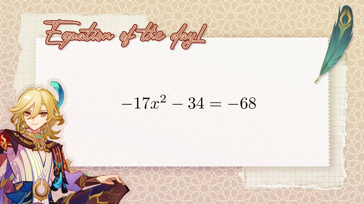 Kaveh Equation of the Day tweet media