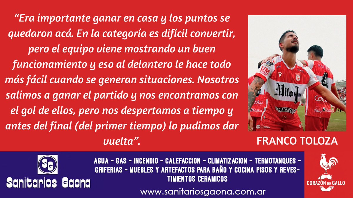 corazon_degallo's tweet image. #FrancoToloza, autor de un doblete frente a #ForEver ⚽

❤️🐓