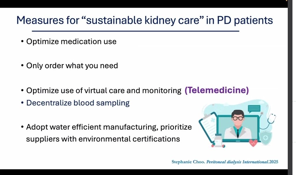 WomenNeph_india's tweet photo. Need for sustainable PD care

➡️Incremental PD
➡️Reduce energy impact of APD
➡️Optimise utilization of Medicines and PD consumables https://t.co/Lcqm0ECSmT