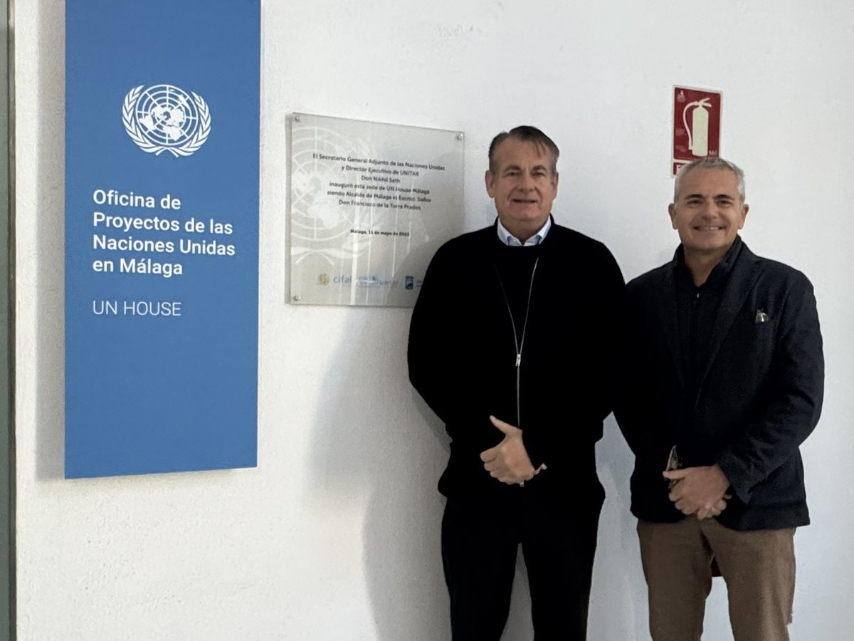 CIFALLebanon's tweet photo. It was a pleasure for the CIFAL Lebanon team to visit @CifalMalaga and UN Málaga this week.

Many thanks to Julio Andrade and Deborah Salafranca for the warm welcome. We look forward to the next steps in strengthening our collaboration!

@CifalGlobal @UNITAR https://t.co/jMFrUWCI6C