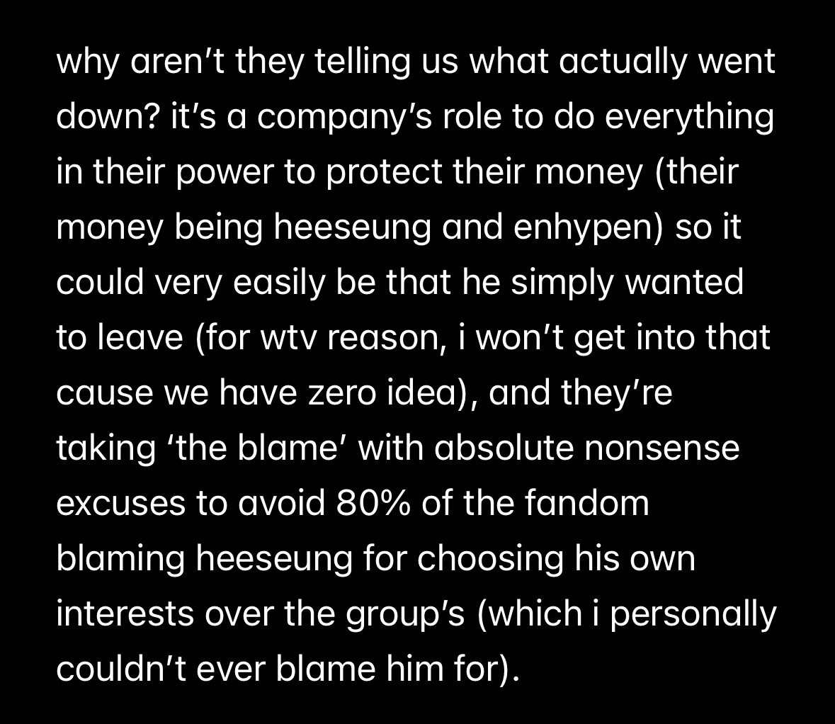 my1hoon's tweet photo. this is my two non requested cents. 

i still would like to understand why the news dropped so suddenly and couldn’t possibly wait for after melbourne but maybe it’s not our place to know https://t.co/BOOkCWpH0U