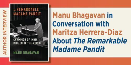 ColumbiaUP's tweet image. She traded barbs with Churchill, advised Kennedy, and Oppenheimer asked her for help averting nuclear disaster. Do you know her name? In this Q&amp;amp;A, Manu Bhagavan discusses diplomat and stateswoman Vijaya Lakshmi Pandit. buff.ly/qFlnzx4 #WomensHistoryMonth #WomenWhoLead