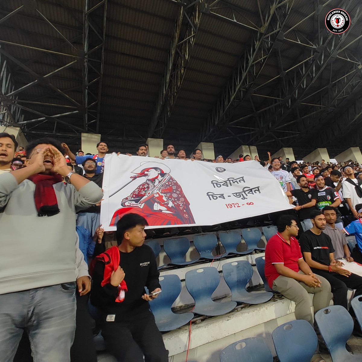 HighlanderB8's tweet photo. চিৰদিন
চিৰ - জুবিন
Forever among us. ♾️🕊️
#ZubeenGarg #WWTTT #HighlanderBrigade #NEUFC #ISL https://t.co/uVAWL3x0EA
