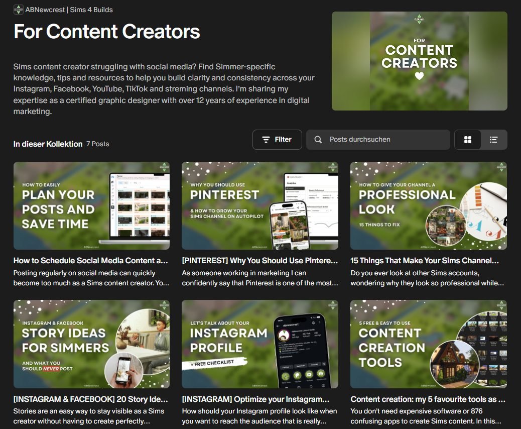 ABNewcrest | Sims 4 Builds 🏡 tweet media