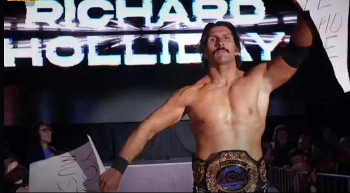 goodbadwrestle's tweet photo. @this_is_acw event from last night has been awesome so far!! Next up: Richard Holliday and he looks 100% ready to kick some ass!! https://t.co/agQS6obmMn