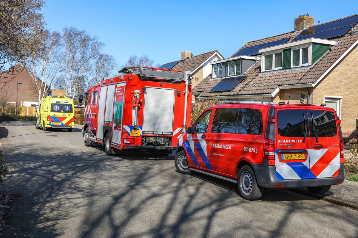 Vrouw gewond bij woningbrand in Heerenveen