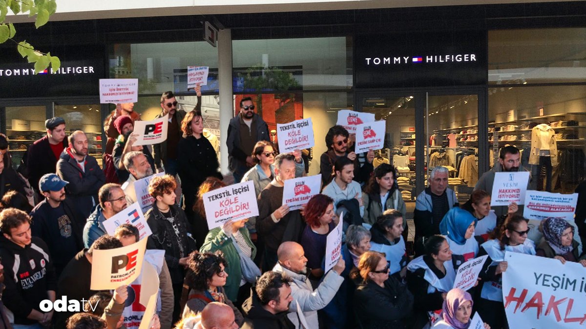 odatv's tweet photo. Atamay işçilerinin üç büyükşehirde eylem kararı sonuç verdi: Tommy Hilfiger'dan ilk adım
https://t.co/I9H5aNqRVu https://t.co/Gxsez08J90