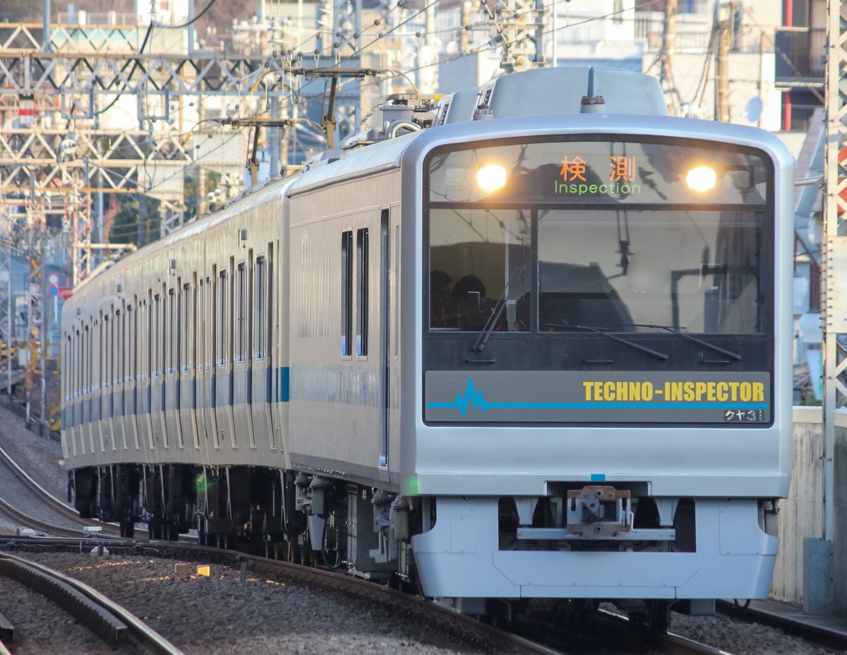 KOBA_e233's tweet photo. 2026.0315
クヤ検 江ノ島線検測
クヤ31+8065F
小田急線 大和駅にて
ダイヤ改正後も継続して走ると知って一安心…！
ダイヤ改正後初の江ノ島線検測を撮影してきました！
今後の動きも気になるところですね。 https://t.co/RKE1fX7G4D