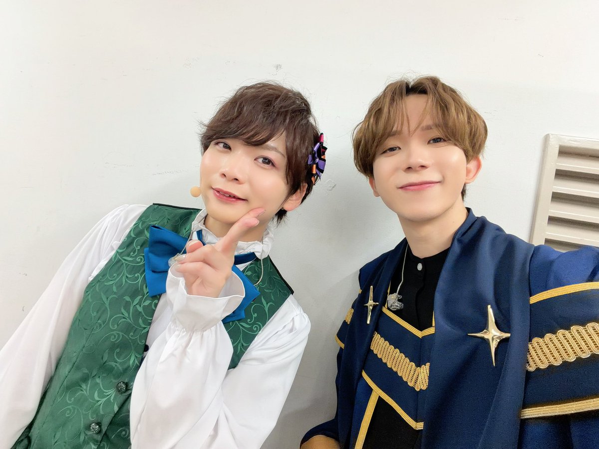tomohito0825's tweet photo. #SideMPRS魂環の人形_day2 ご来場、ご視聴ありがとうございましたーー！！！！

言いたいことはわかります。僕も台本貰うまでぜーーーーったい悪いやつだと思っておりました☺️

ダニエルもそうですが、その後が気になるキャラが沢山いましたね…！！
是非感想会と考察会でday3を楽しんでください！！笑 https://t.co/wnZMRdW9ns