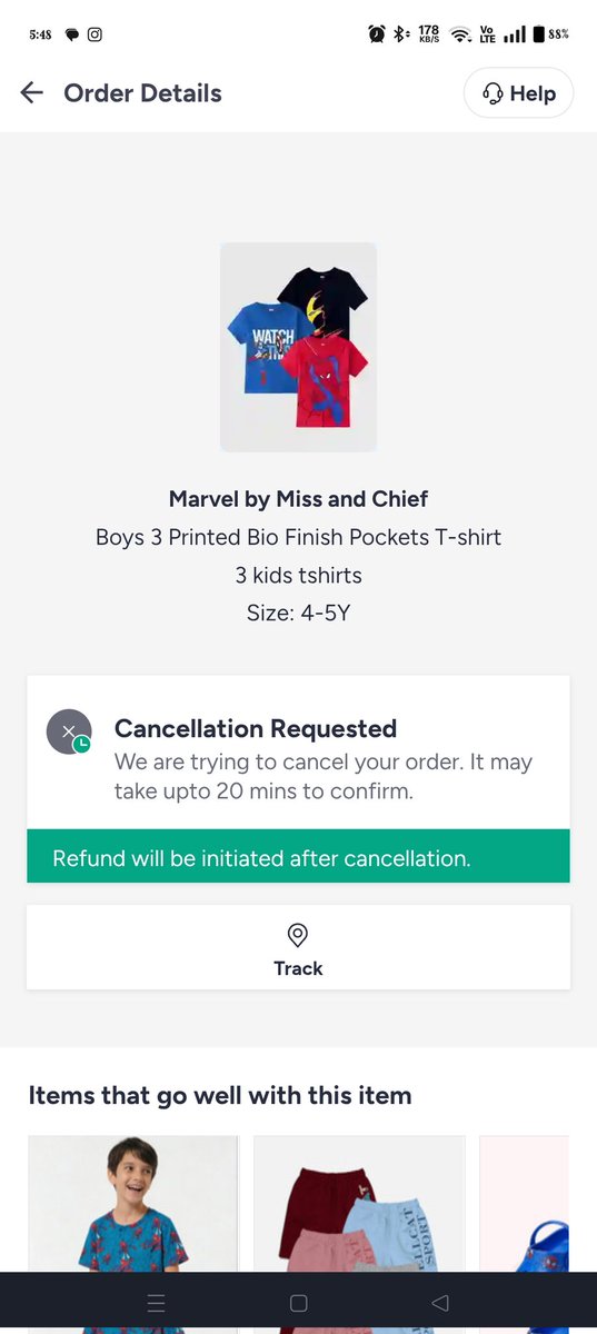 Hardik0701's tweet photo. Worst ever service from @myntra @MyntraSupport my order is not getting cancelled from the application and customer care is also not supporting me to cancel my order. I have been trying to cancel from the last more than 48 hours. It's the seller who is not sending the order. https://t.co/OlVAOacWY8