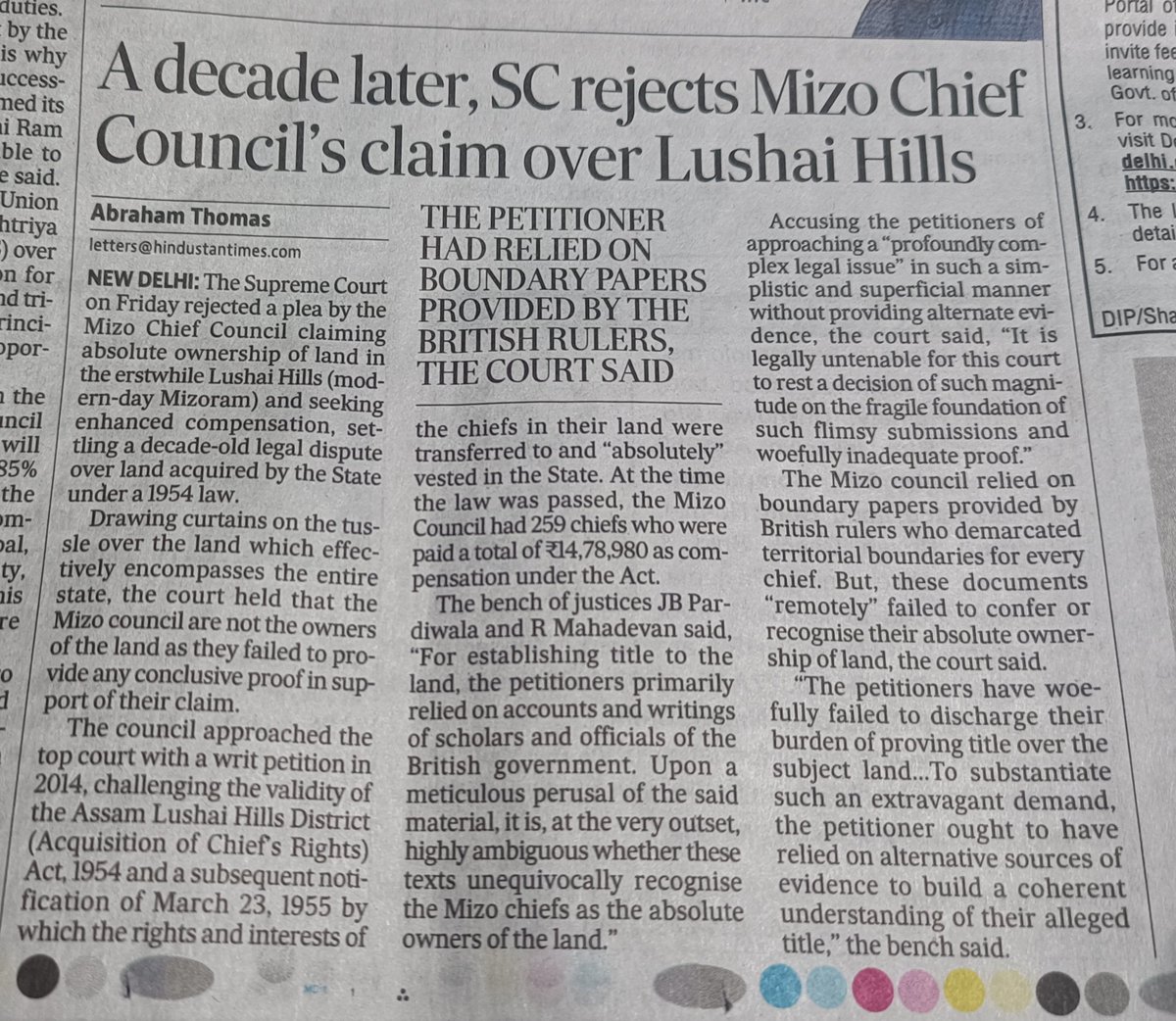 Manipur Violence is primarily due to these Kuki Feudal Chieftains.
To become Chiefs, they set up new villages with new illegal influx from Chin state of Myanmar, create their own mercenaries/militant groups and illegally grow poppy.
<a href="/AmitShah/">Amit Shah</a> Aakhir kab tak Zamindari system ?